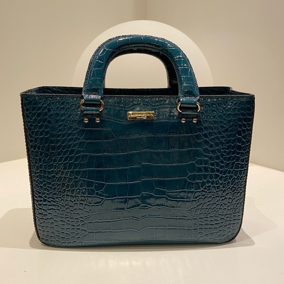 Kate Spade turquoise tote - Picture 1 of 4
